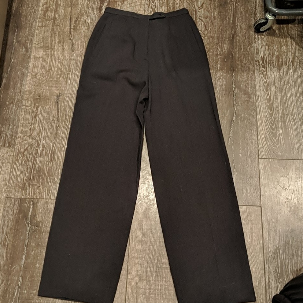 Vintage giorgio Armani herringbone slacks 38